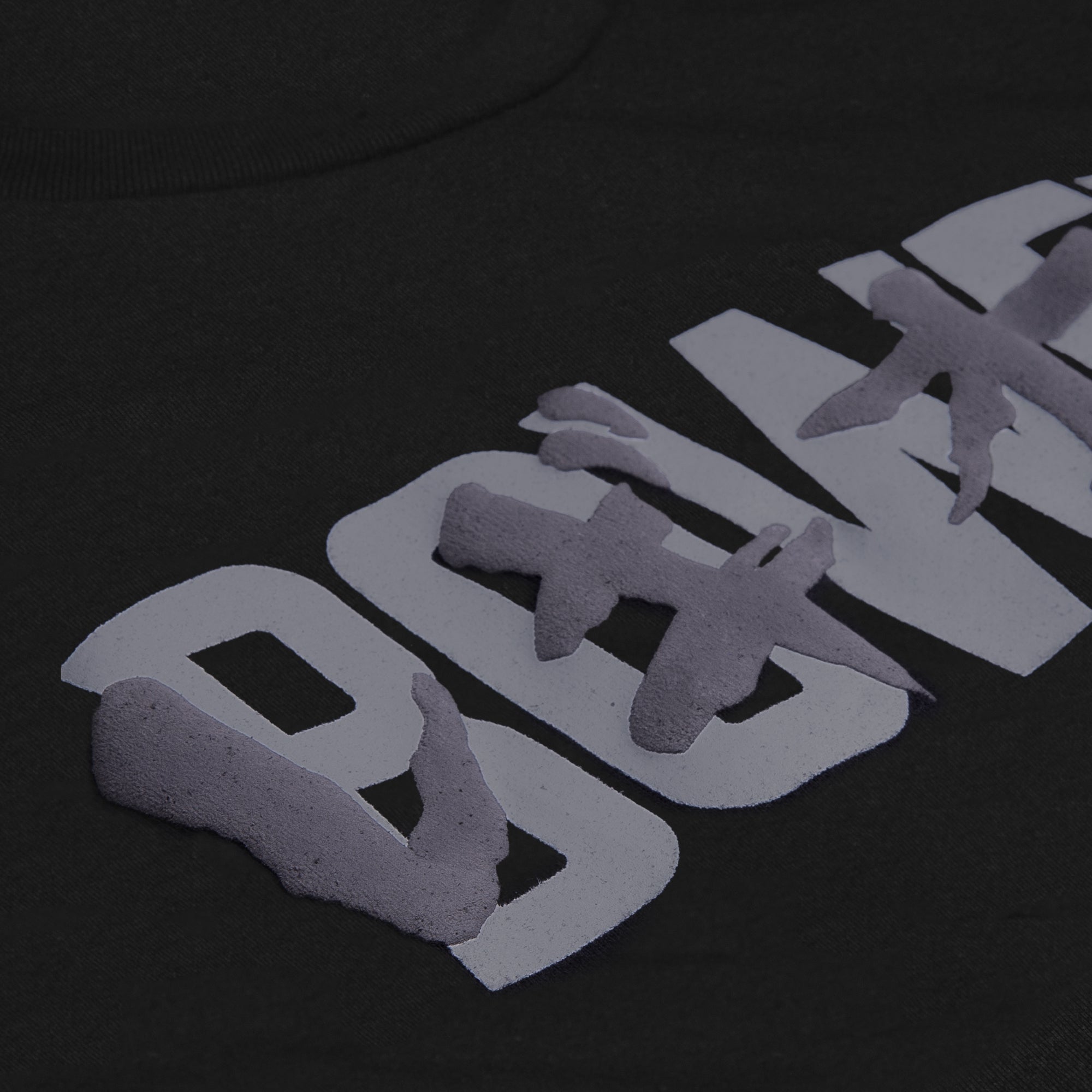 SEEREAX® | LEGION BLACKOUT PUFF PRINT TEE (BLACK)