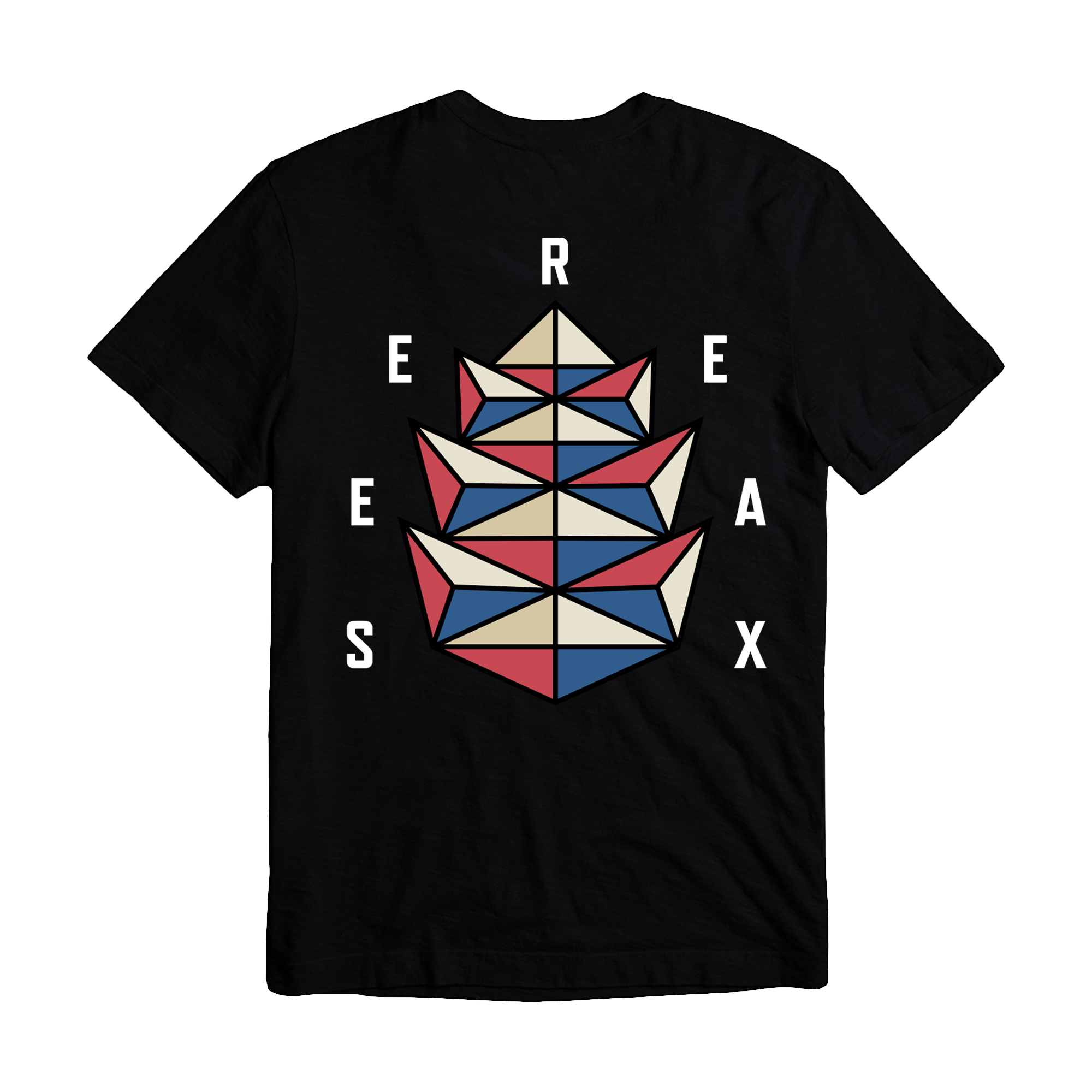 SEEREAX® | CONE TEE (BLACK)